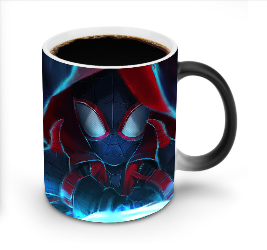 （画像用） Spider Man スパイダーマン 温度変色マグカップ