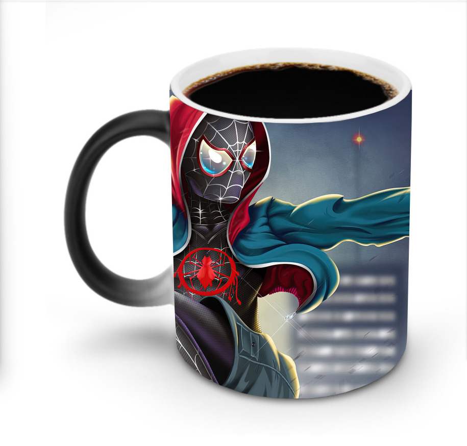 （画像用） Spider Man スパイダーマン 温度変色マグカップ