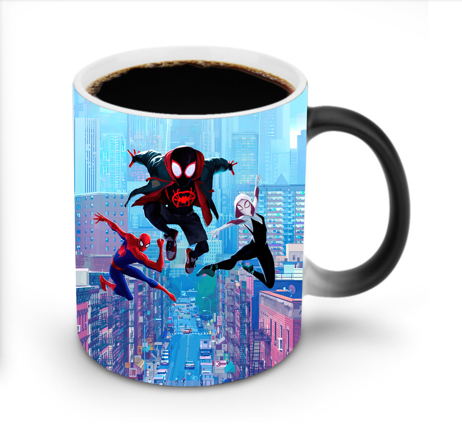 （画像用） Spider Man スパイダーマン 温度変色マグカップ