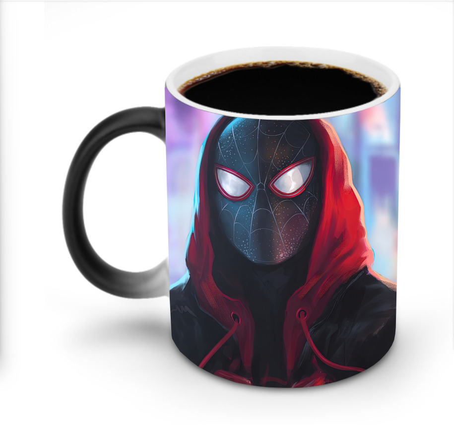 （画像用） Spider Man スパイダーマン 温度変色マグカップ