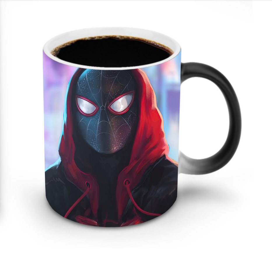 （画像用） Spider Man スパイダーマン 温度変色マグカップ
