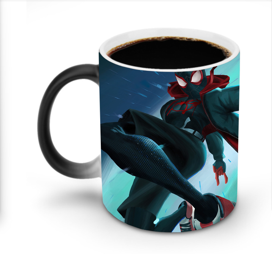 （画像用） Spider Man スパイダーマン 温度変色マグカップ