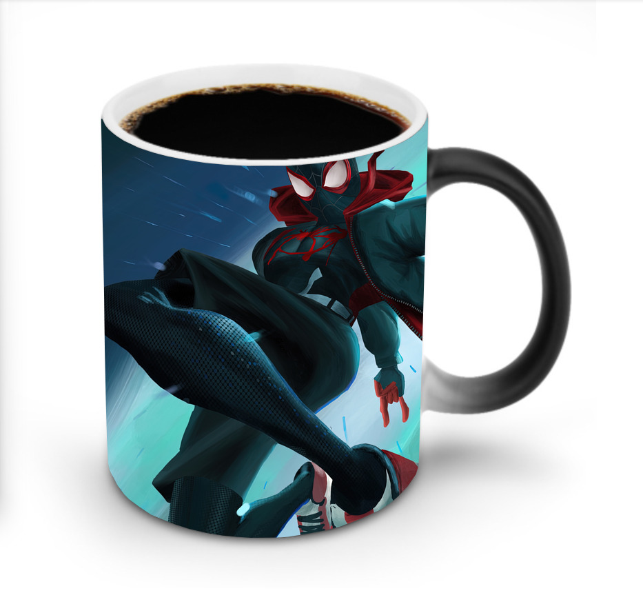 （画像用） Spider Man スパイダーマン 温度変色マグカップ