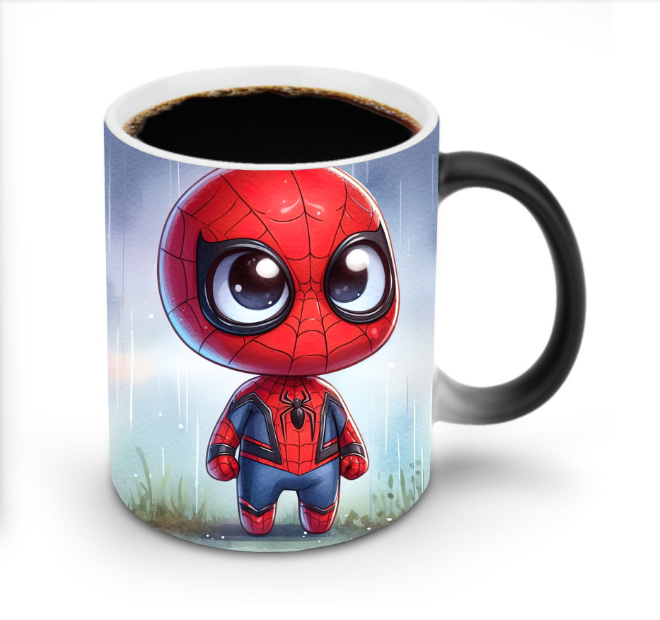 Spider Man スパイダーマン 温度変色マグカップ