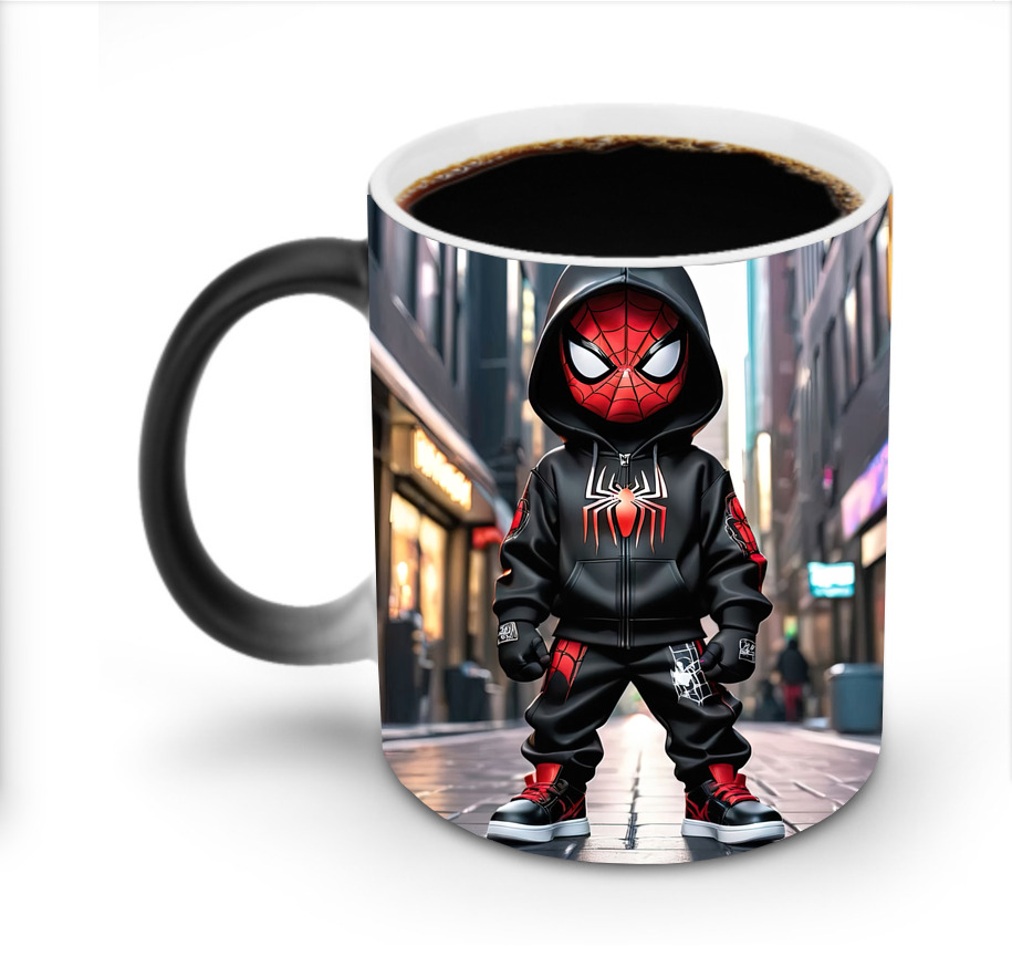 Spider Man スパイダーマン 温度変色マグカップ