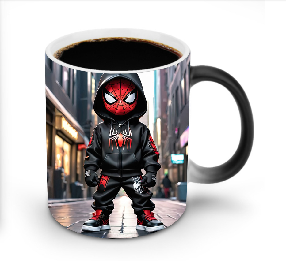 Spider Man スパイダーマン 温度変色マグカップ