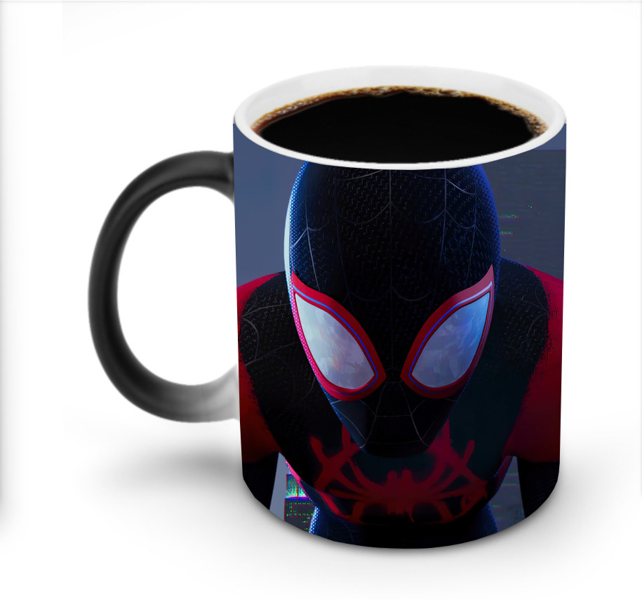 （画像用） Spider Man スパイダーマン 温度変色マグカップ