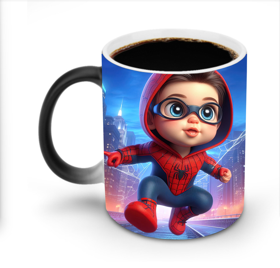 Spider Man スパイダーマン 温度変色マグカップ