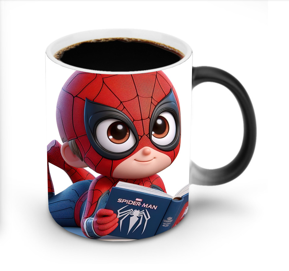 Spider Man スパイダーマン 温度変色マグカップ