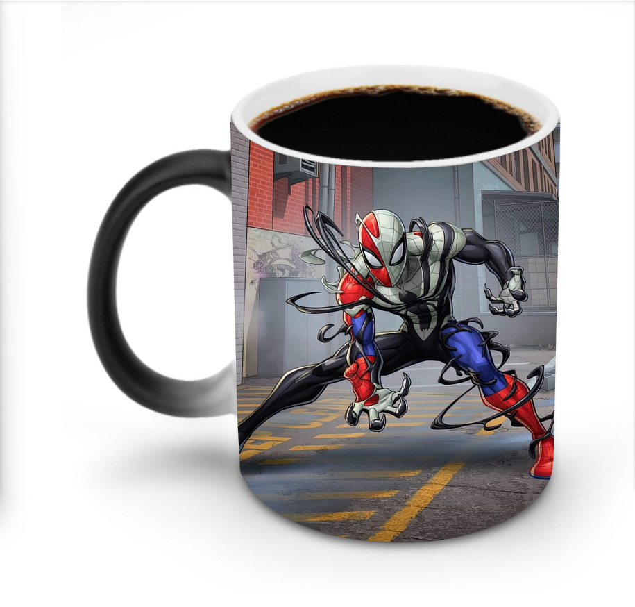 Spider Man スパイダーマン 温度変色マグカップ
