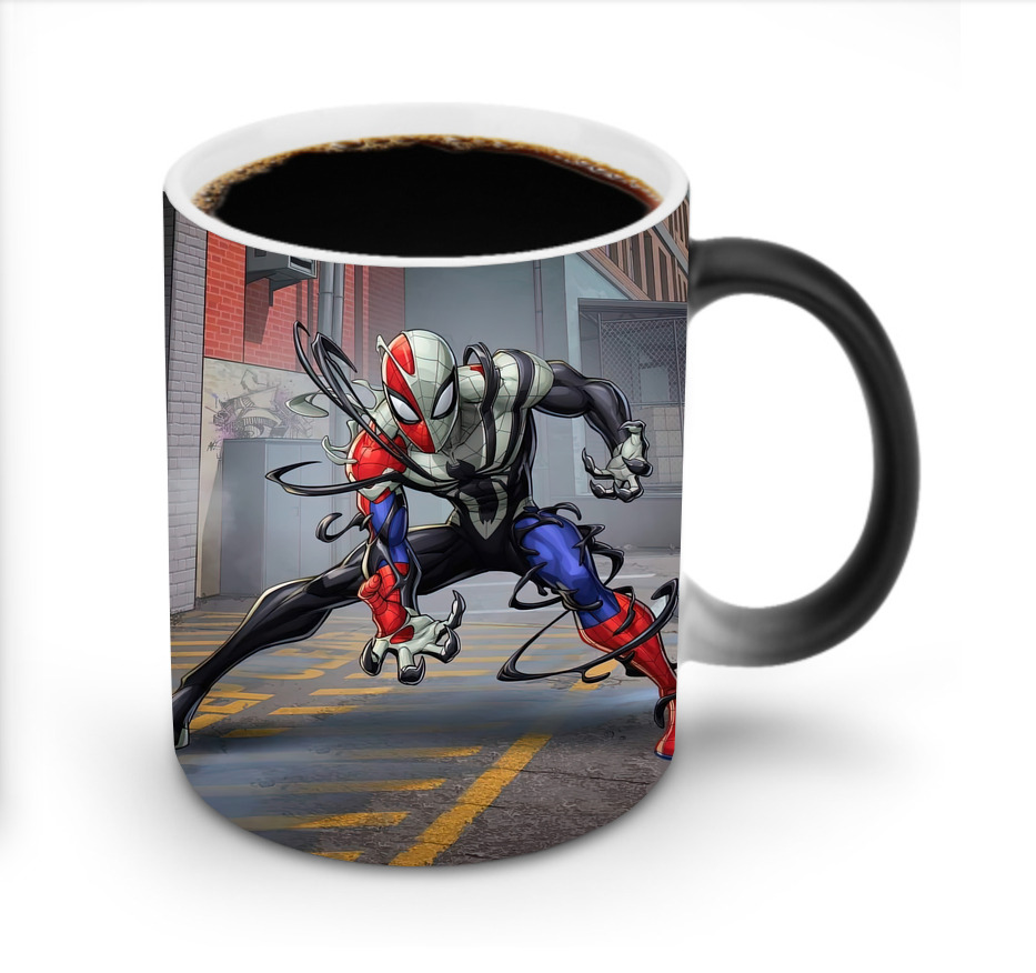 Spider Man スパイダーマン 温度変色マグカップ