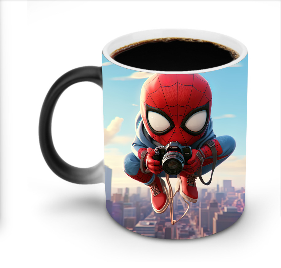 Spider Man スパイダーマン 温度変色マグカップ