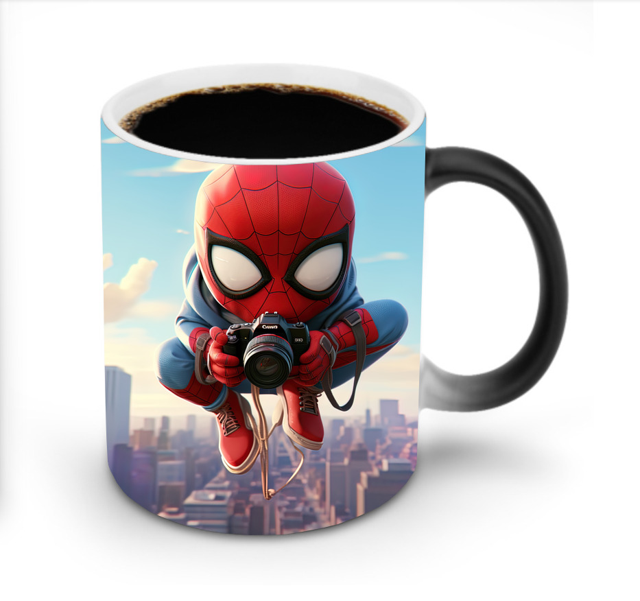 Spider Man スパイダーマン 温度変色マグカップ