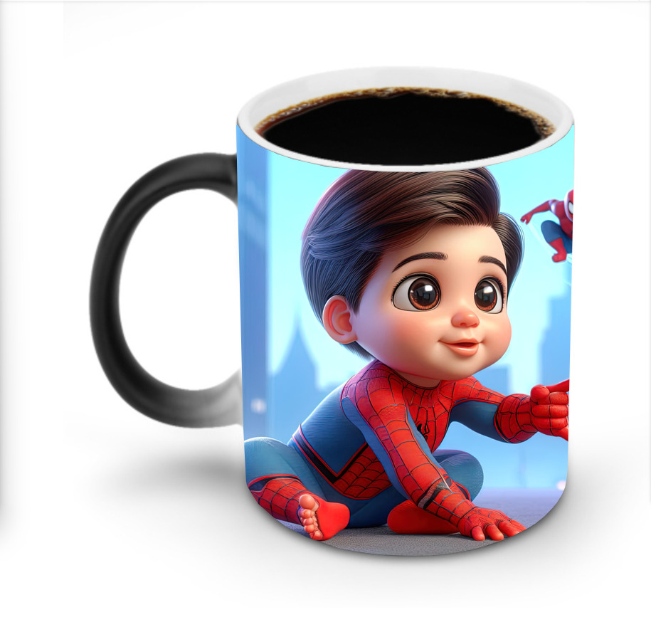 Spider Man スパイダーマン 温度変色マグカップ