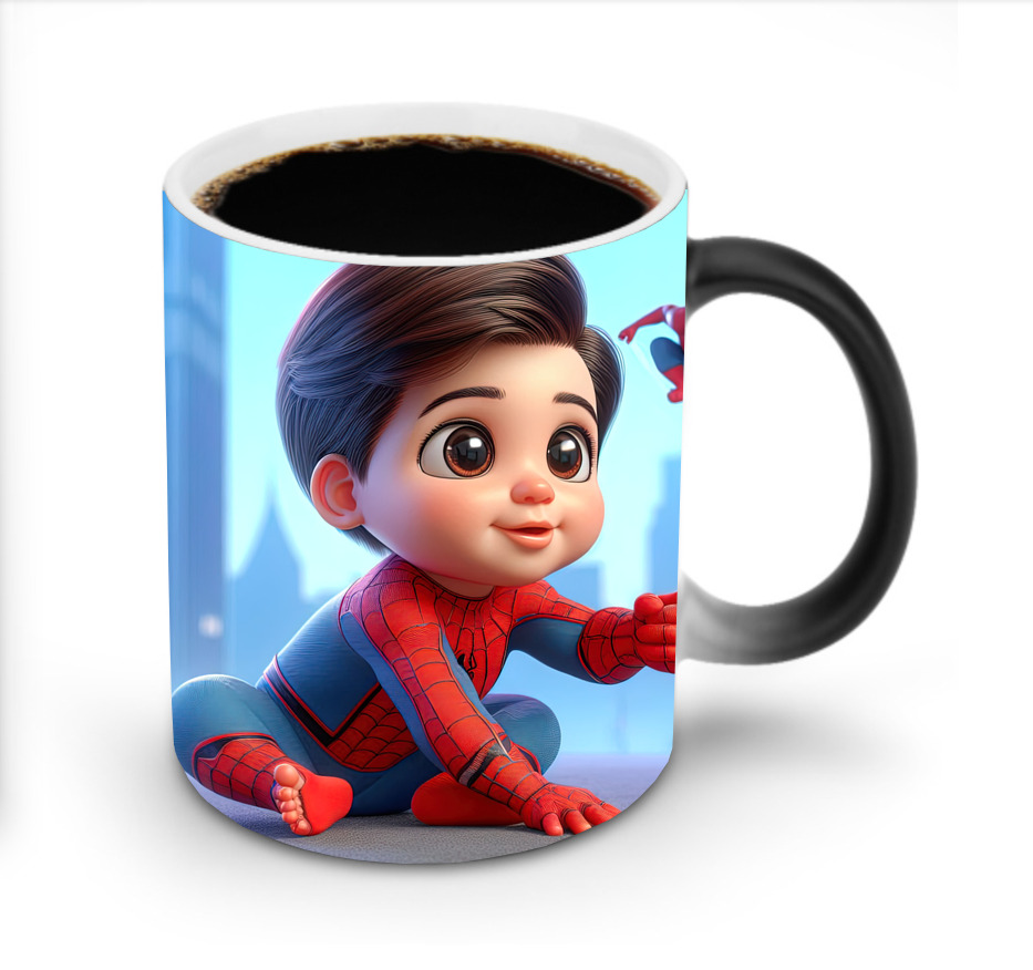 Spider Man スパイダーマン 温度変色マグカップ