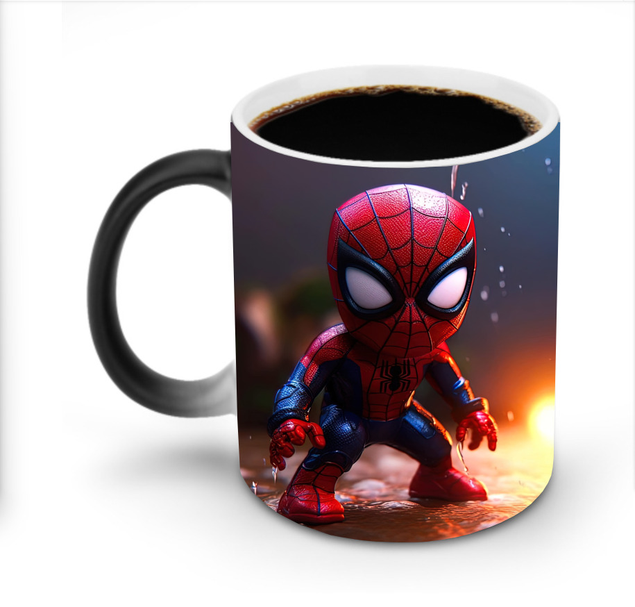 Spider Man スパイダーマン 温度変色マグカップ