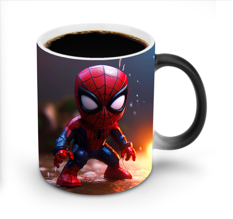 Spider Man スパイダーマン 温度変色マグカップ