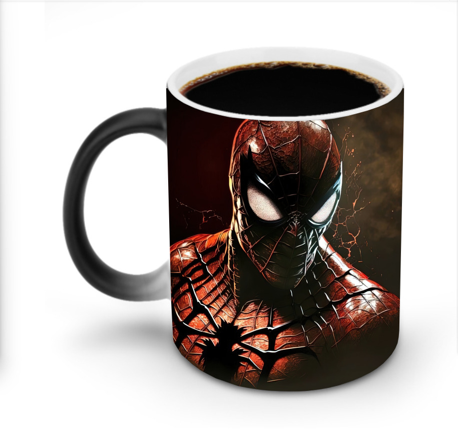 Spider Man スパイダーマン 温度変色マグカップ