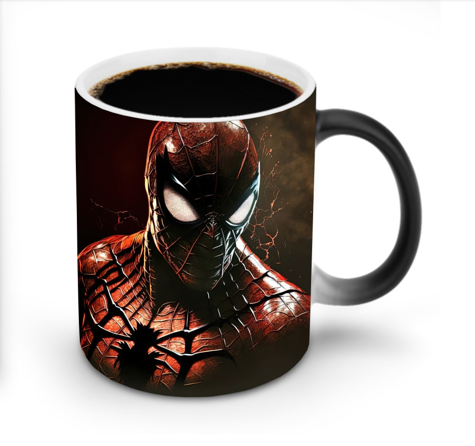 Spider Man スパイダーマン 温度変色マグカップ