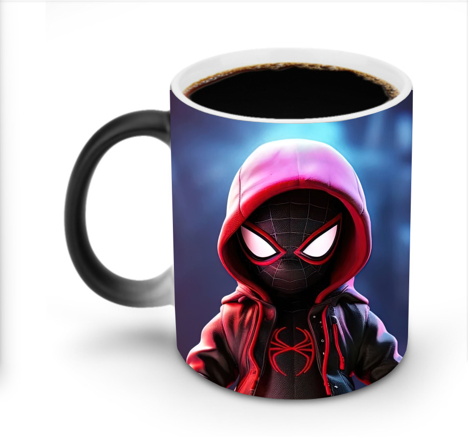 （画像用） Spider Man スパイダーマン 温度変色マグカップ