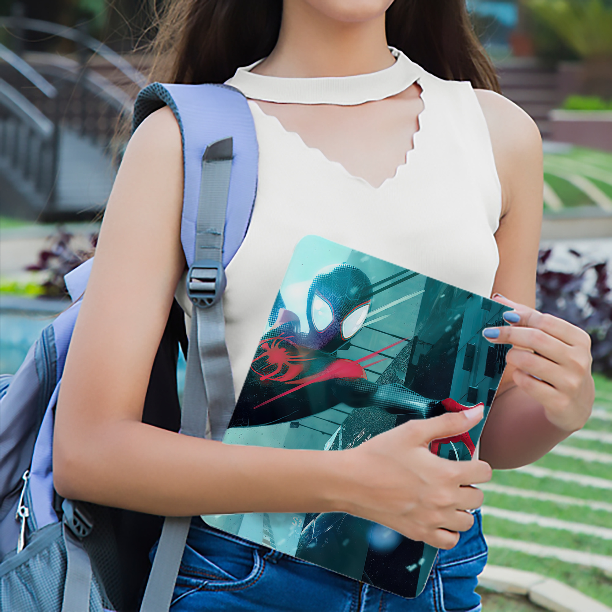 Spider Man スパイダーマン IPad ケース ブック型 PUレザー TPU 耐衝撃 軽量 薄型 ペン収納なし 全面保護 IPad 各モデル対応