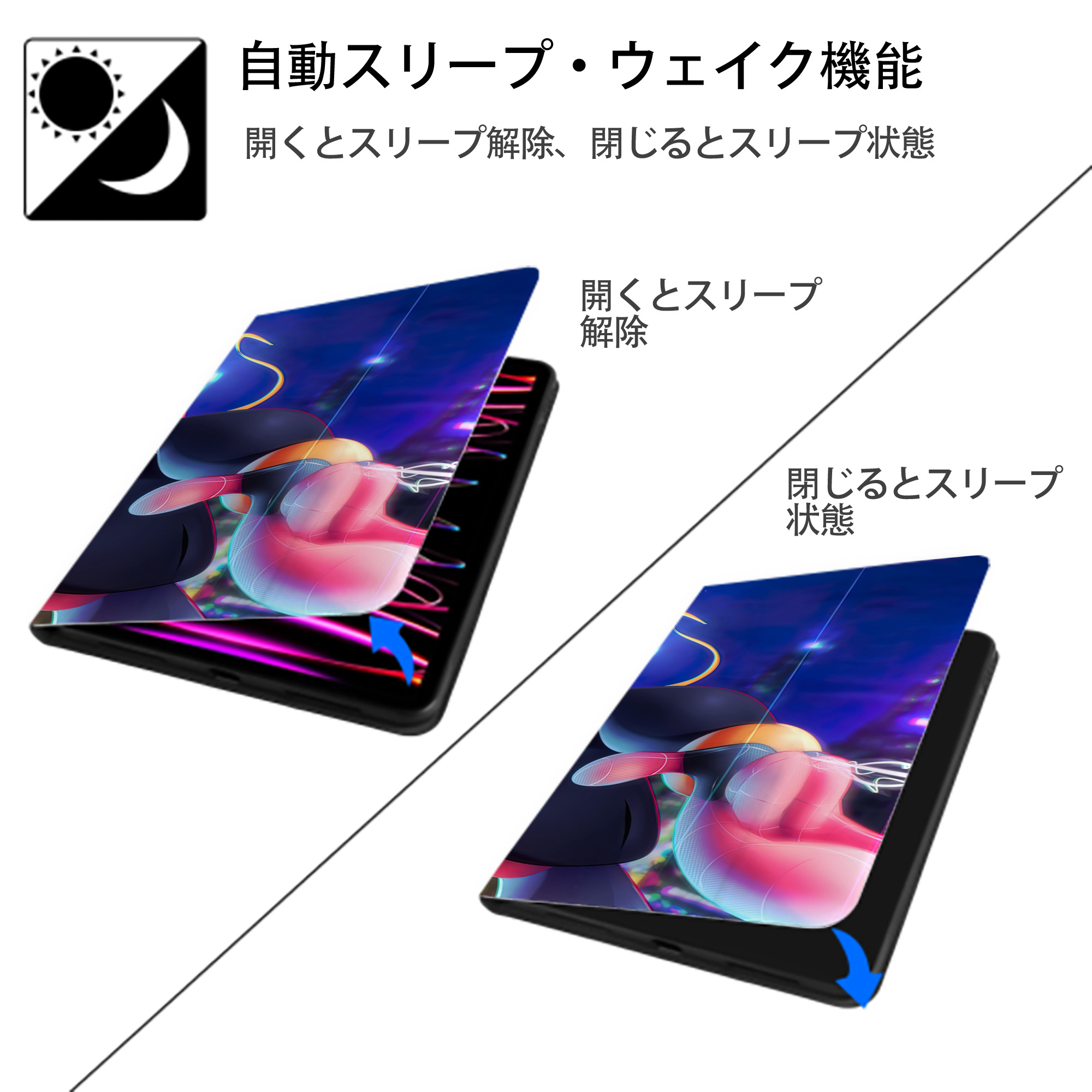 Spider Man スパイダーマン IPad ケース ブック型 PUレザー TPU 耐衝撃 軽量 薄型 ペン収納なし 全面保護 IPad 各モデル対応