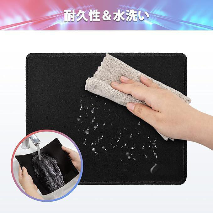 Spider Man スパイダーマン マウスパッド ステッチ加工 ラバー素材 防水 滑り止め 超薄型 ゲーミング/オフィス対応