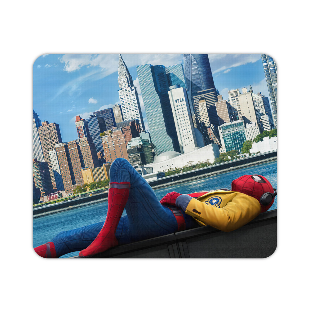 （画像用） Spider Man スパイダーマン マウスパッド ステッチ加工 ラバー素材 防水 滑り止め 超薄型 ゲーミング/オフィス対応