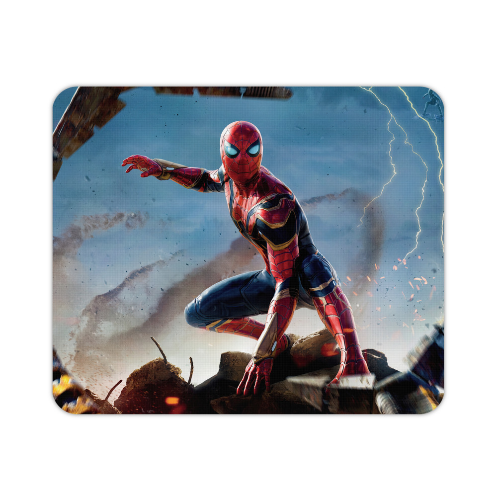 （画像用） Spider Man スパイダーマン マウスパッド ステッチ加工 ラバー素材 防水 滑り止め 超薄型 ゲーミング/オフィス対応