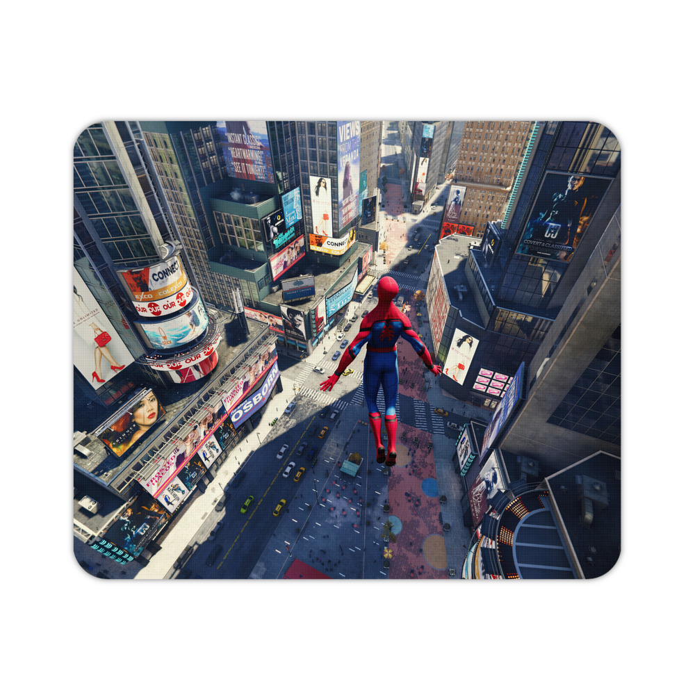（画像用） Spider Man スパイダーマン マウスパッド ステッチ加工 ラバー素材 防水 滑り止め 超薄型 ゲーミング/オフィス対応