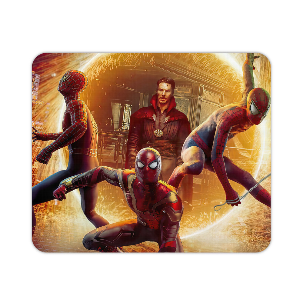 （画像用） Spider Man スパイダーマン マウスパッド ステッチ加工 ラバー素材 防水 滑り止め 超薄型 ゲーミング/オフィス対応