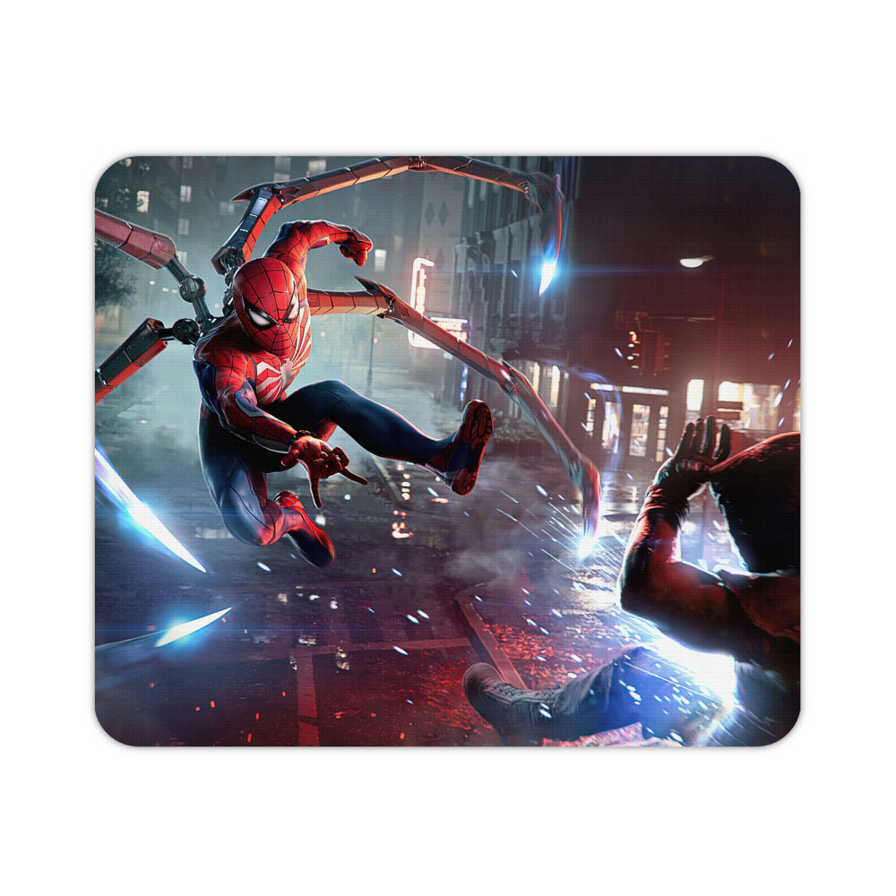 （画像用） Spider Man スパイダーマン マウスパッド ステッチ加工 ラバー素材 防水 滑り止め 超薄型 ゲーミング/オフィス対応