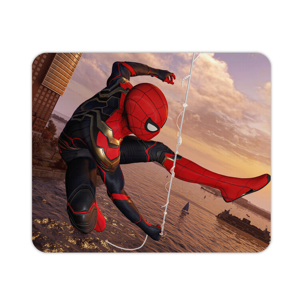 （画像用） Spider Man スパイダーマン マウスパッド ステッチ加工 ラバー素材 防水 滑り止め 超薄型 ゲーミング/オフィス対応