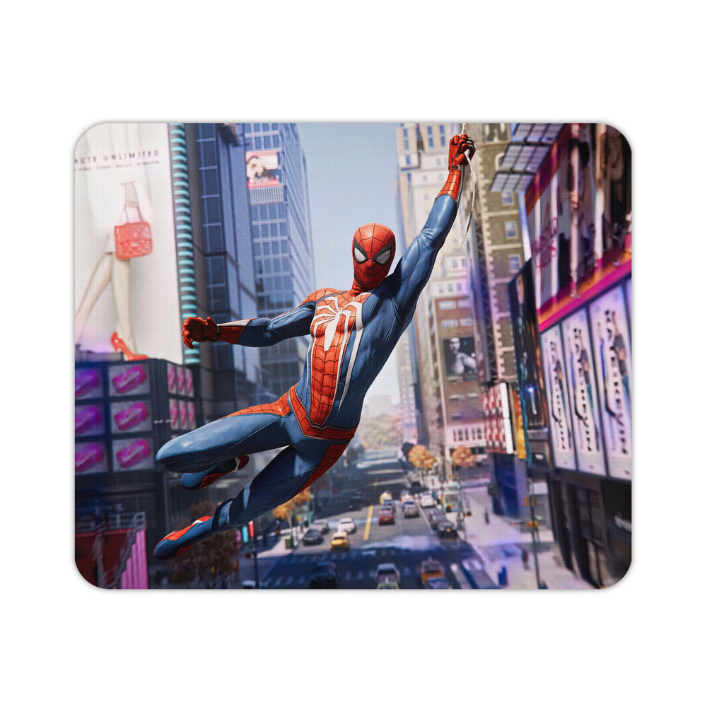 （画像用） Spider Man スパイダーマン マウスパッド ステッチ加工 ラバー素材 防水 滑り止め 超薄型 ゲーミング/オフィス対応
