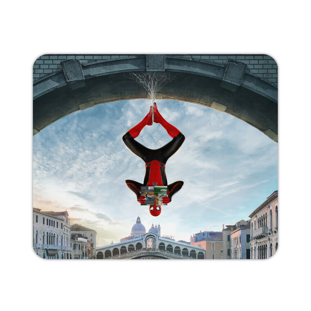 （画像用） Spider Man スパイダーマン マウスパッド ステッチ加工 ラバー素材 防水 滑り止め 超薄型 ゲーミング/オフィス対応