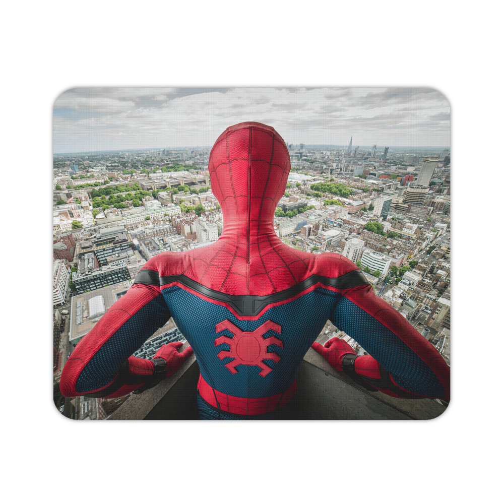 （画像用） Spider Man スパイダーマン マウスパッド ステッチ加工 ラバー素材 防水 滑り止め 超薄型 ゲーミング/オフィス対応