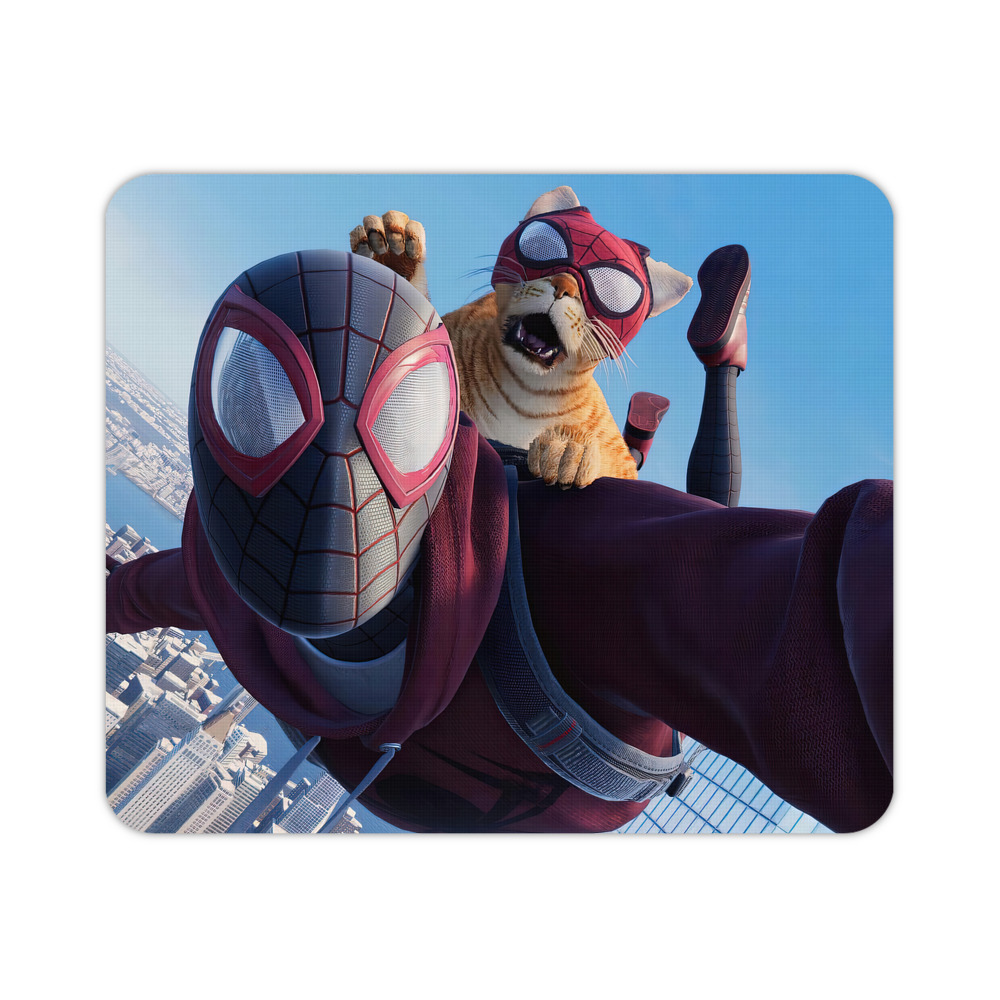 （画像用） Spider Man スパイダーマン マウスパッド ステッチ加工 ラバー素材 防水 滑り止め 超薄型 ゲーミング/オフィス対応