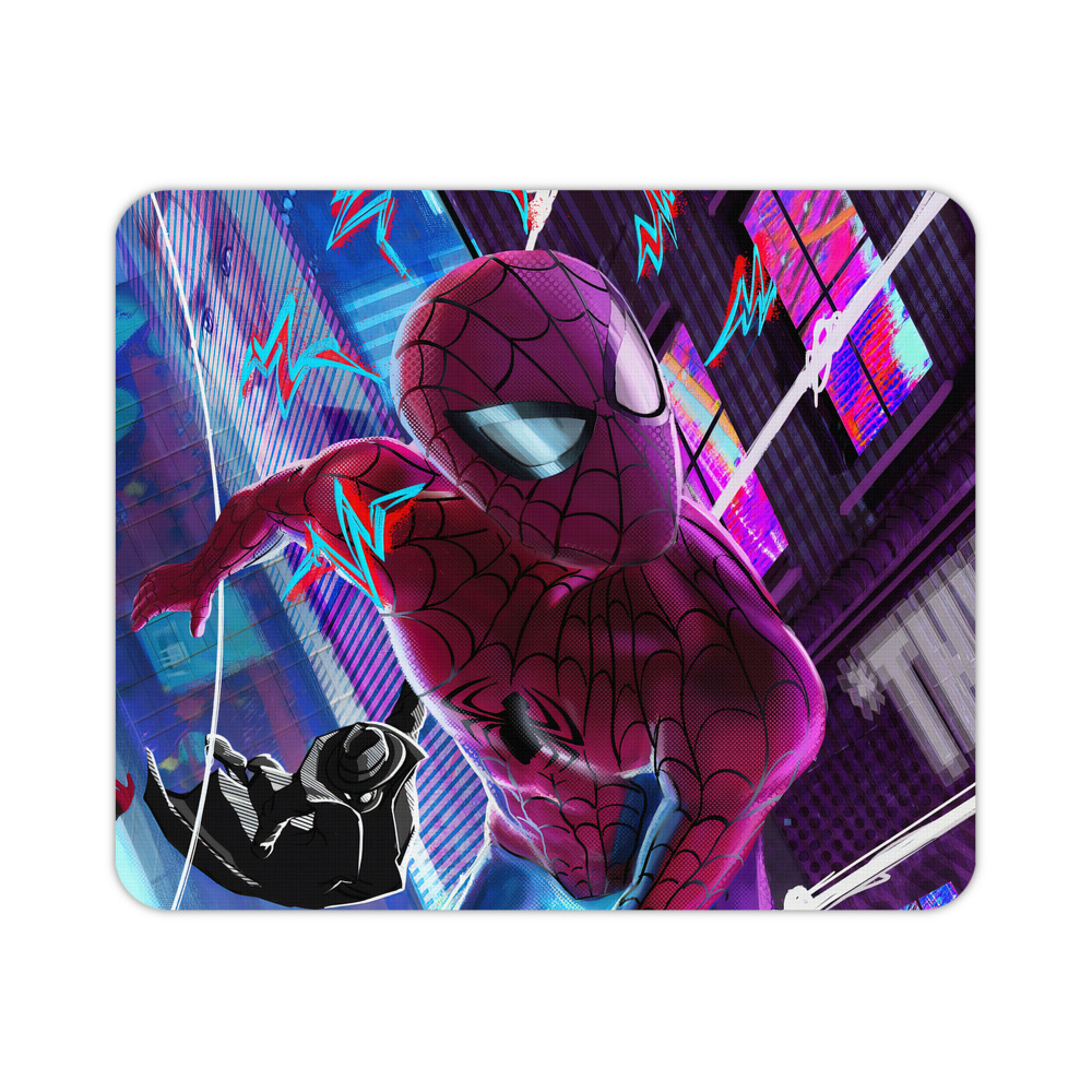（画像用） Spider Man スパイダーマン マウスパッド ステッチ加工 ラバー素材 防水 滑り止め 超薄型 ゲーミング/オフィス対応