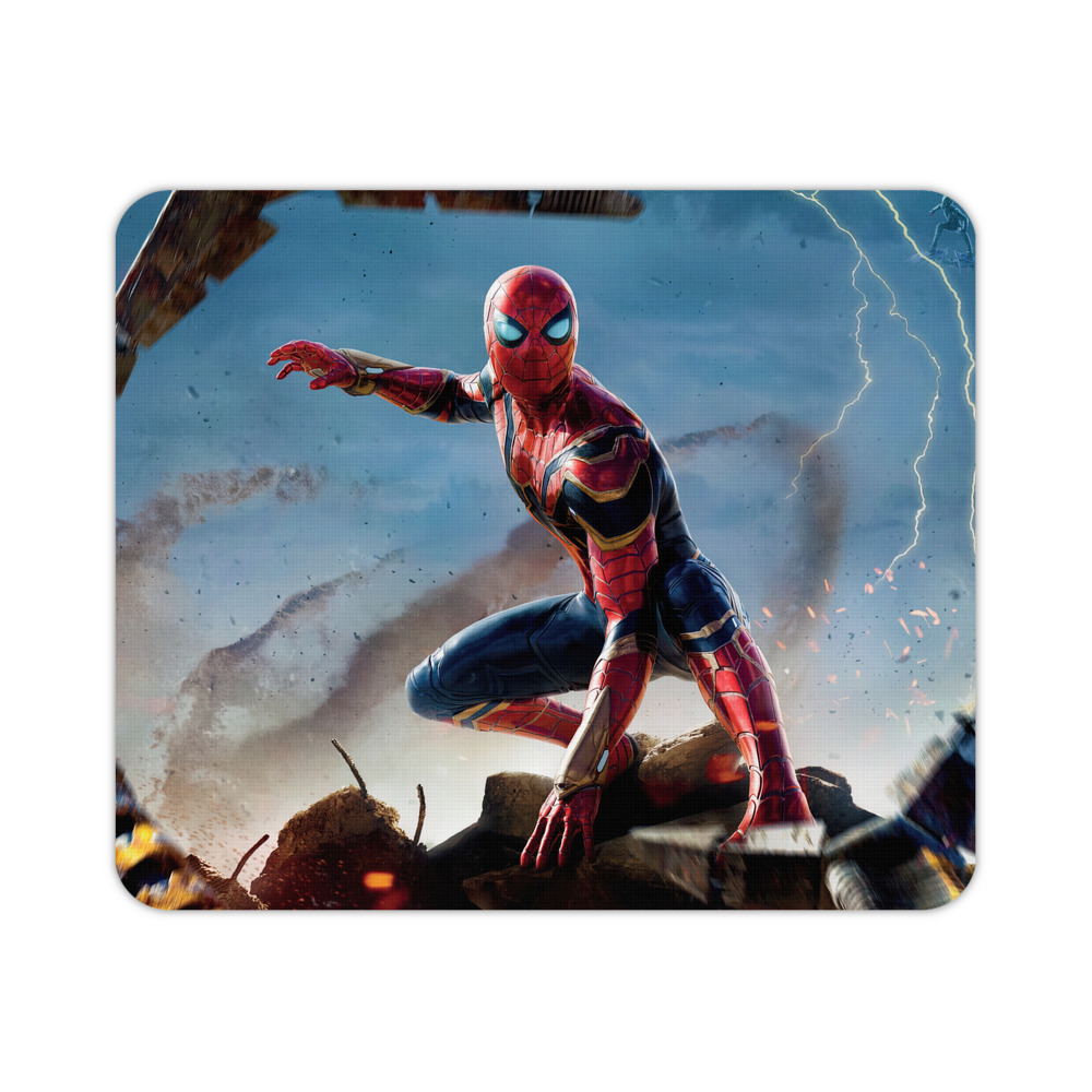 （画像用） Spider Man スパイダーマン マウスパッド ステッチ加工 ラバー素材 防水 滑り止め 超薄型 ゲーミング/オフィス対応