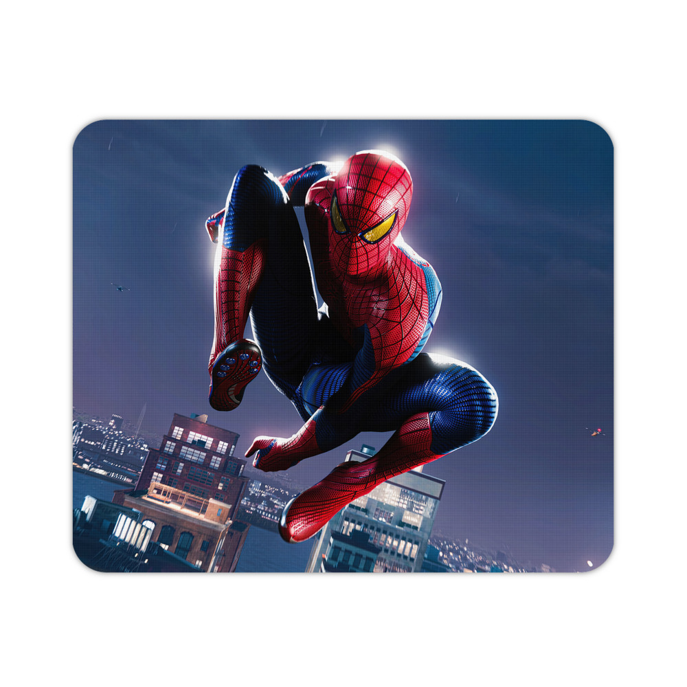 （画像用） Spider Man スパイダーマン マウスパッド ステッチ加工 ラバー素材 防水 滑り止め 超薄型 ゲーミング/オフィス対応
