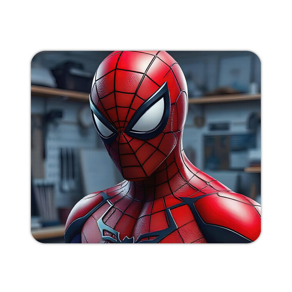 （画像用） Spider Man スパイダーマン マウスパッド ステッチ加工 ラバー素材 防水 滑り止め 超薄型 ゲーミング/オフィス対応