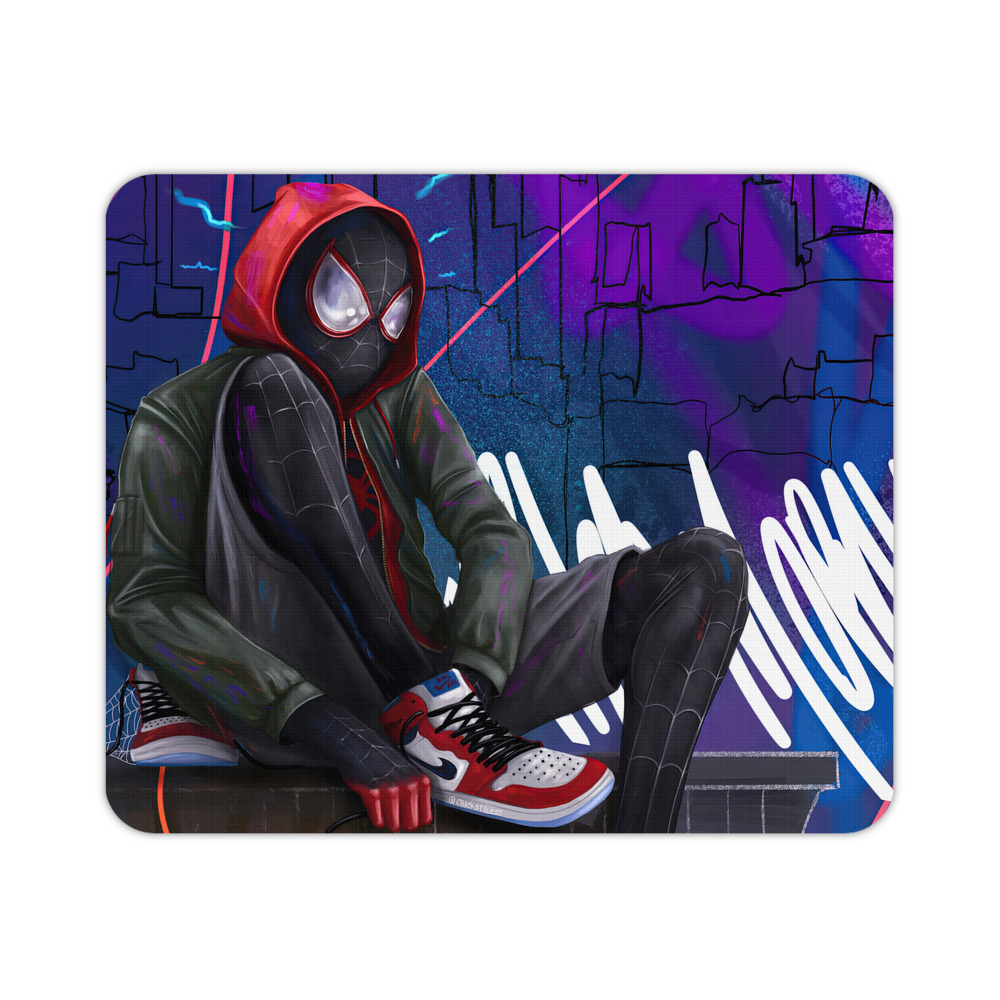 （画像用） Spider Man スパイダーマン マウスパッド ステッチ加工 ラバー素材 防水 滑り止め 超薄型 ゲーミング/オフィス対応