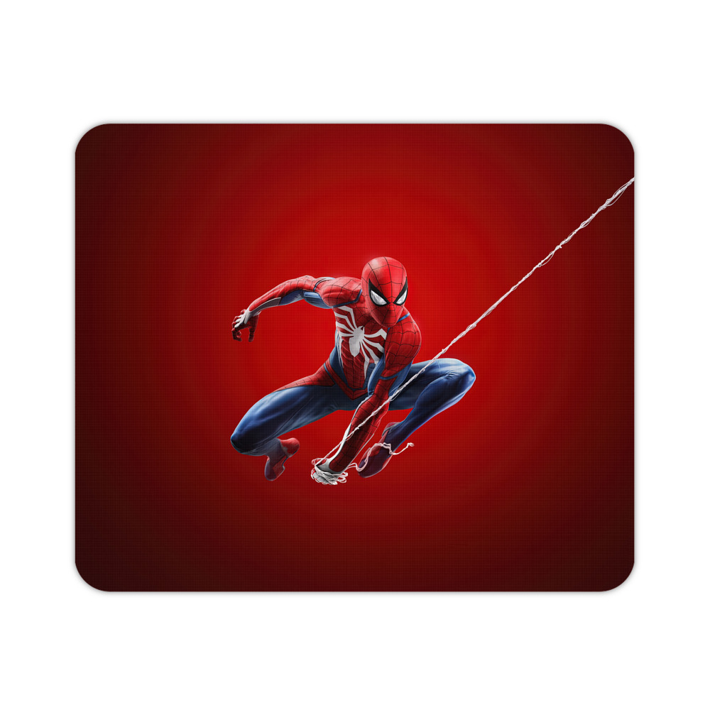 （画像用） Spider Man スパイダーマン マウスパッド ステッチ加工 ラバー素材 防水 滑り止め 超薄型 ゲーミング/オフィス対応