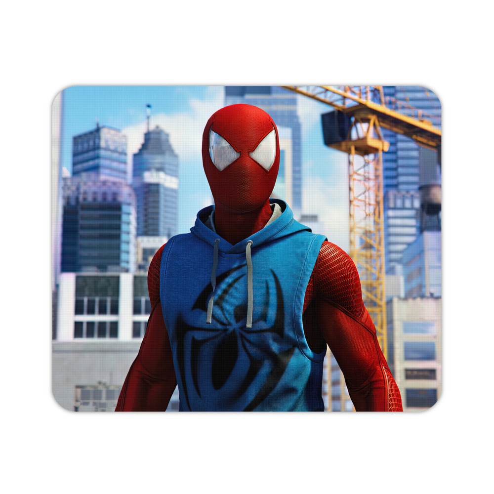 （画像用） Spider Man スパイダーマン マウスパッド ステッチ加工 ラバー素材 防水 滑り止め 超薄型 ゲーミング/オフィス対応