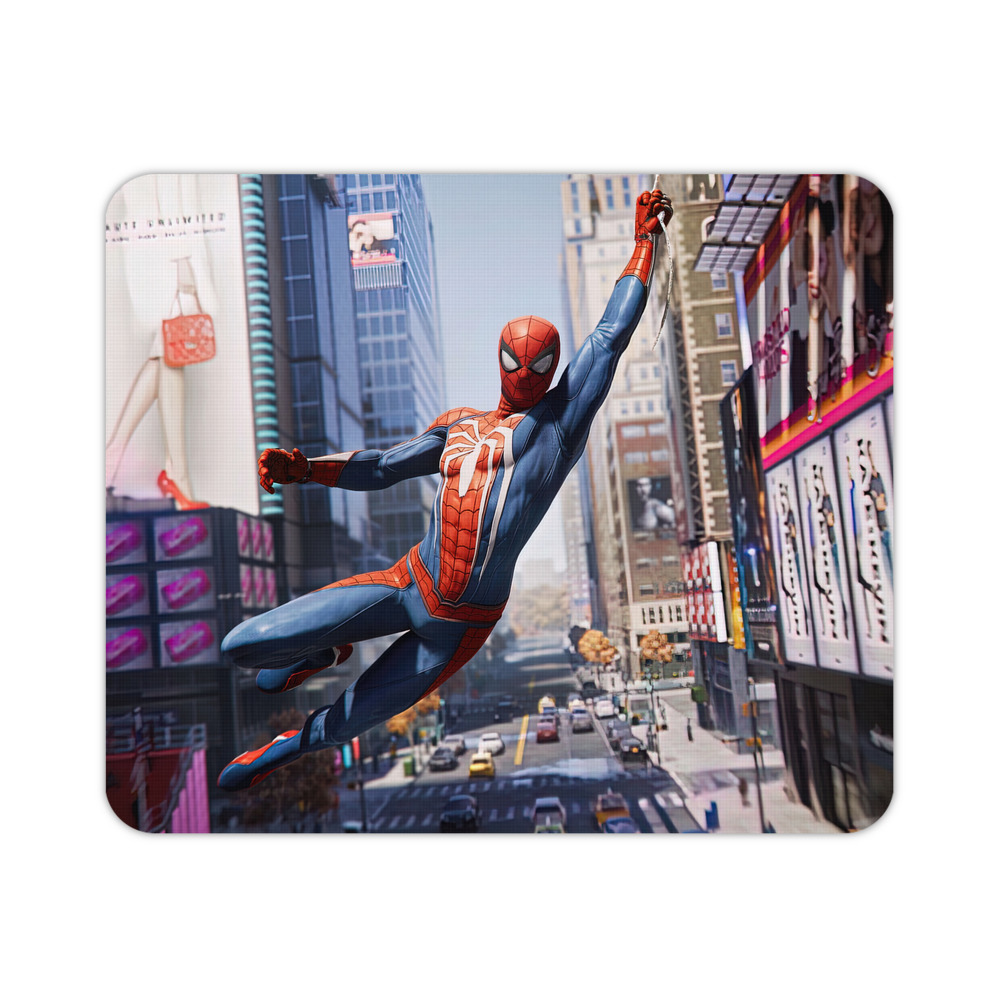 （画像用） Spider Man スパイダーマン マウスパッド ステッチ加工 ラバー素材 防水 滑り止め 超薄型 ゲーミング/オフィス対応