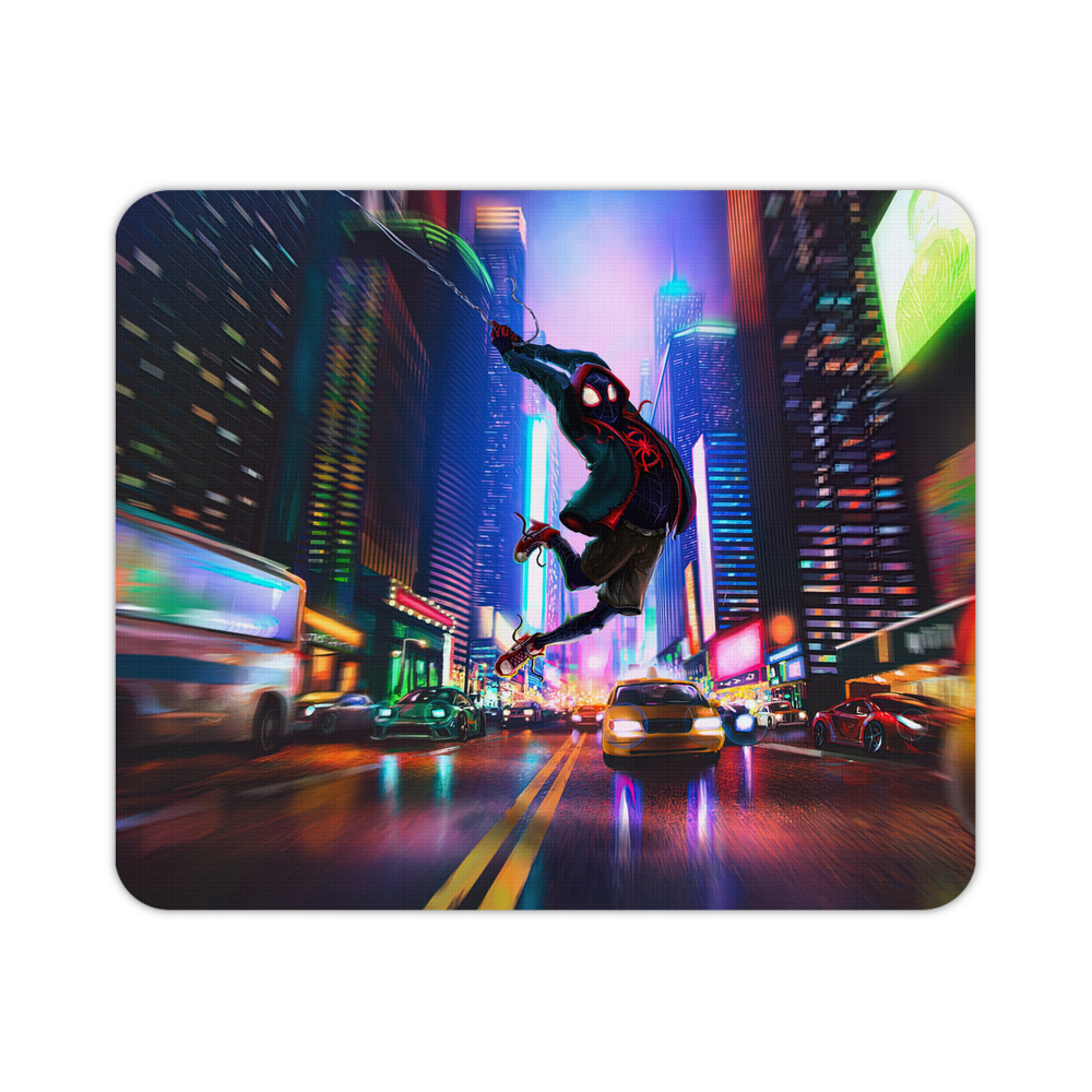 （画像用） Spider Man スパイダーマン マウスパッド ステッチ加工 ラバー素材 防水 滑り止め 超薄型 ゲーミング/オフィス対応