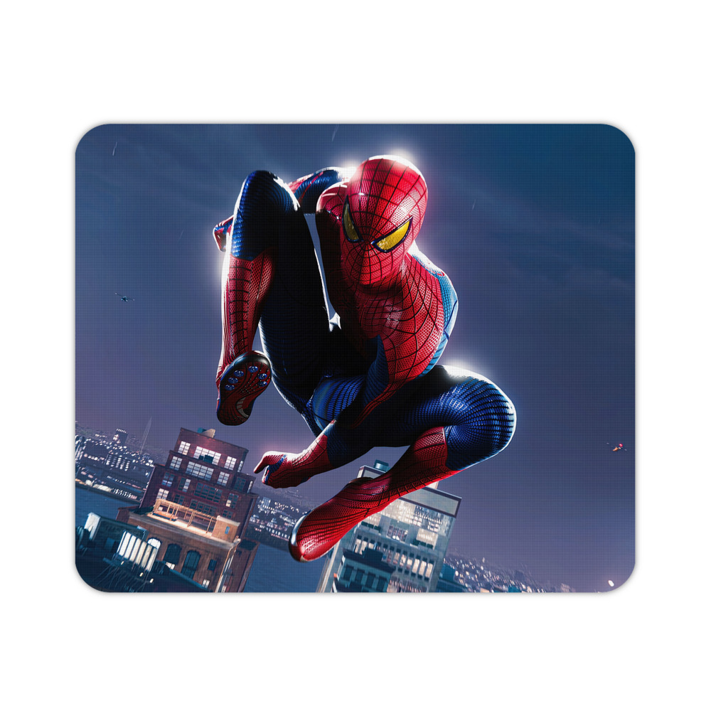 （画像用） Spider Man スパイダーマン マウスパッド ステッチ加工 ラバー素材 防水 滑り止め 超薄型 ゲーミング/オフィス対応