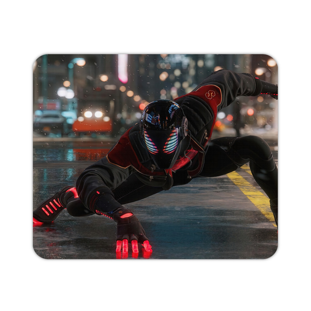 （画像用） Spider Man スパイダーマン マウスパッド ステッチ加工 ラバー素材 防水 滑り止め 超薄型 ゲーミング/オフィス対応