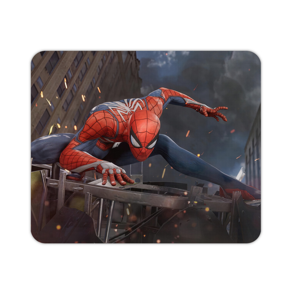 （画像用） Spider Man スパイダーマン マウスパッド ステッチ加工 ラバー素材 防水 滑り止め 超薄型 ゲーミング/オフィス対応