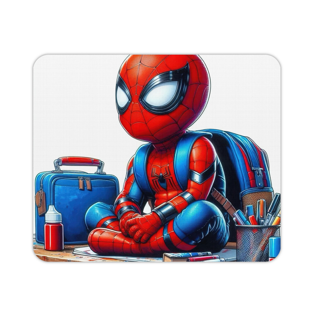 （画像用） Spider Man スパイダーマン マウスパッド ステッチ加工 ラバー素材 防水 滑り止め 超薄型 ゲーミング/オフィス対応